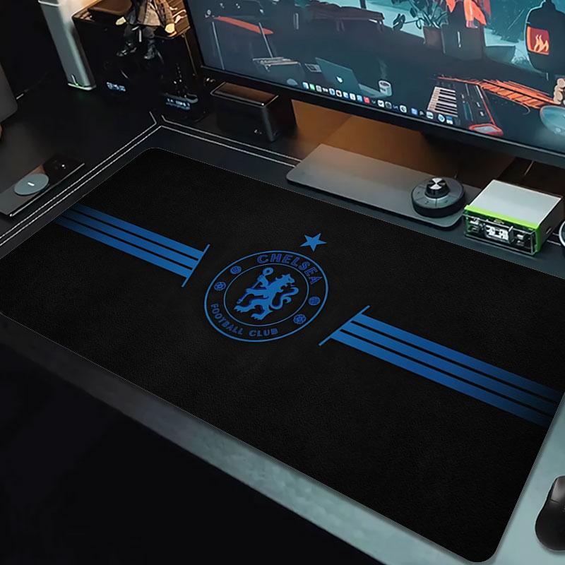 Chelsea F Large Size Mouse Pad Large Gaming Table Cushion Non-slip Laptop Tablet Big Mousepad XXL Mat Mini PC Playmat With Lock Edge