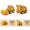 1Pcs Engineering Vehicle Model Press Sliding Car Excavator Bulldozer Children Educational Construction Vehicle Toy Kids Boy Gift