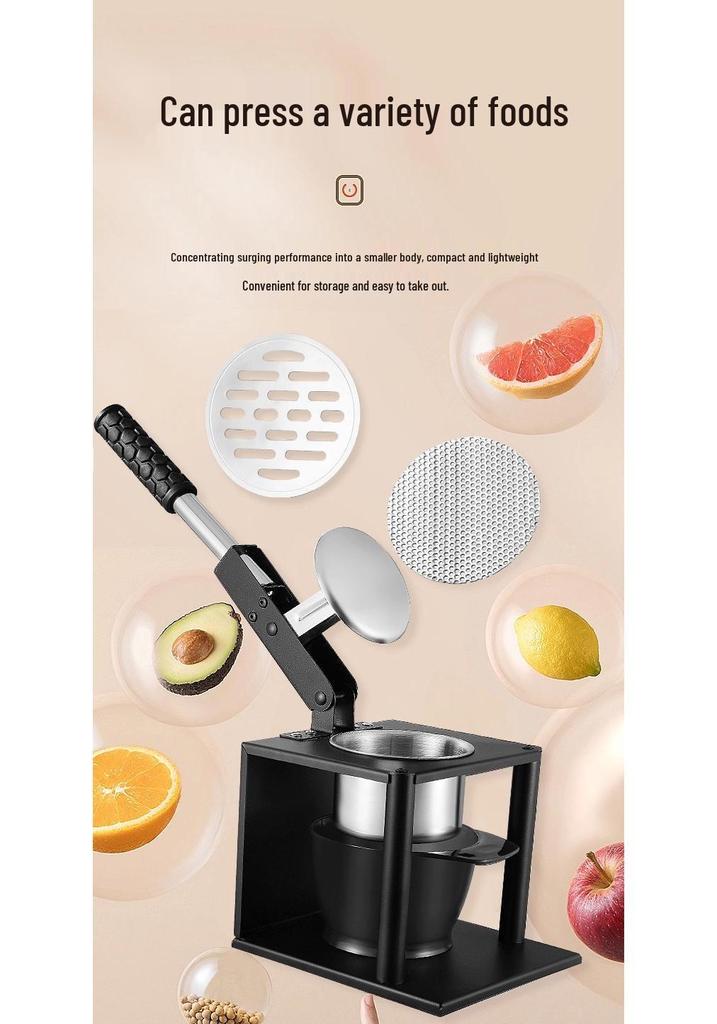 Spremiagrumi Manuale a Leva per Uso Domestico e Commerciale