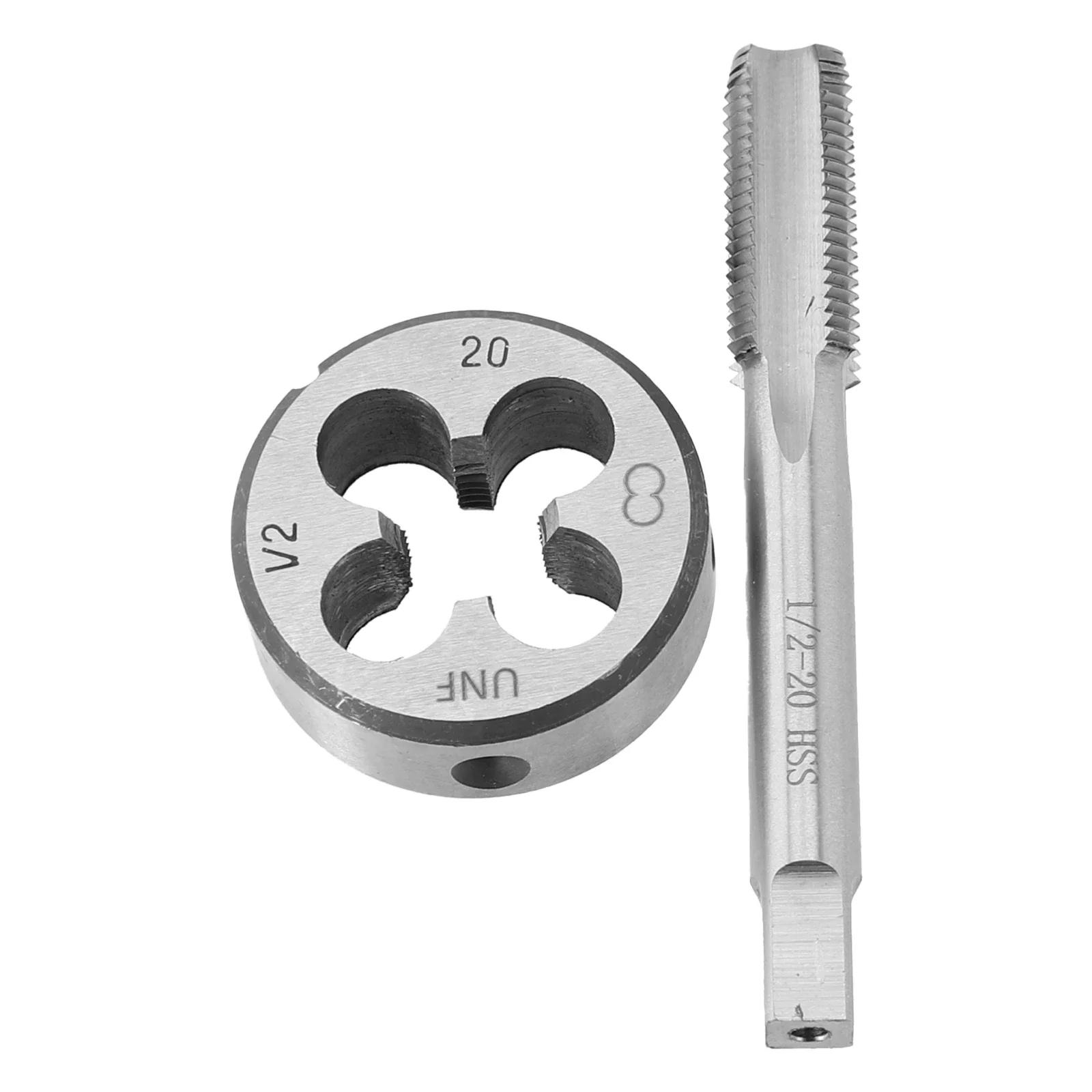

UNF Die Kit 1/2-20 UNF Tap Workshop HSS Model 1/2-20 UNF Replacement Right Hand Round Handle 1Set 2026 Brand New China Mainland