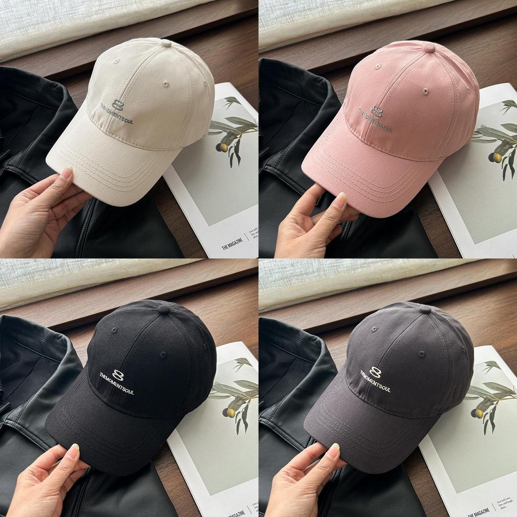 Cotton Baseball Cap With Embroidered Letters For Casual Men Women Summer Sun Protection