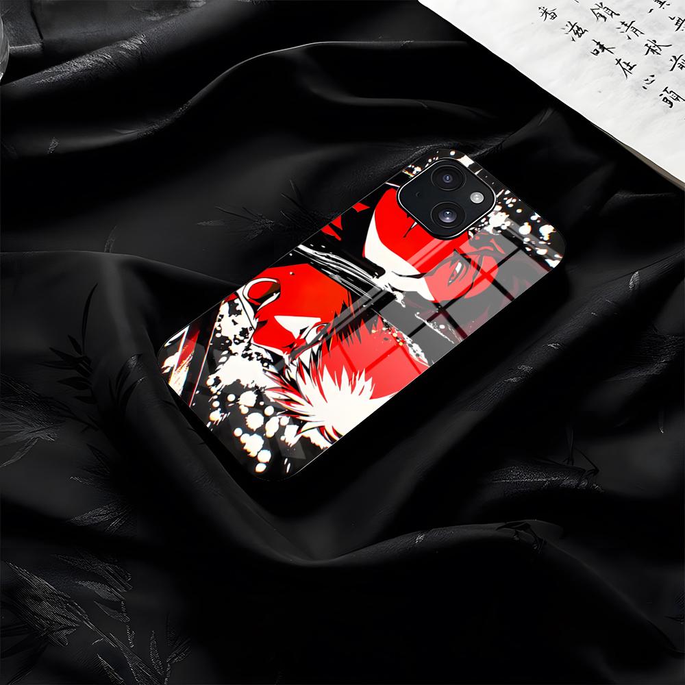 B-Bleach Phone Case For IPhone 17 Pro Max 16 15 14 Pro Max 13 11 Plus Glass Cover