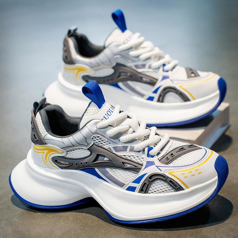 Fashion Men's Casual Sneakers Breathable Comfort Mesh Running Shoes Men's Fashion Versatile Ultra-light Shock Sneakers Zapatillas Hombre