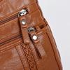 Dámská taška Soft Leather Crossbody Bag Taška přes rameno pro matku středního věku