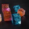 7 Formar Tärningar Filé Kvadrat Triangel Tärningar Form Tärningar Digitalt Spel Silikonform Kristall Epoxiharts Form Kit Konst