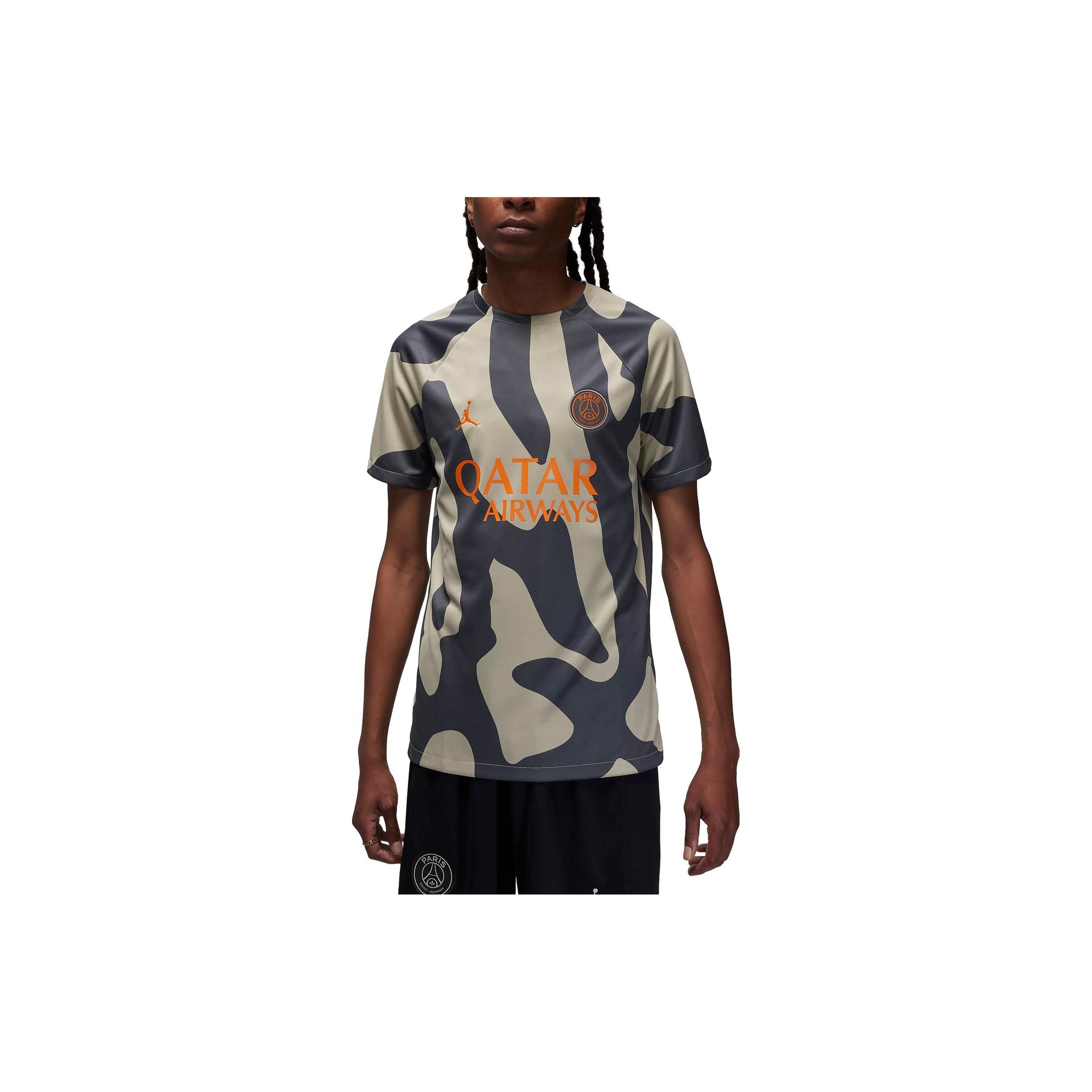 

Jordan Футбольная футболка Dri-Fit с коротким рукавом и круглым вырезом для мужчин, топы, несколько цветов DZ1343-231 L