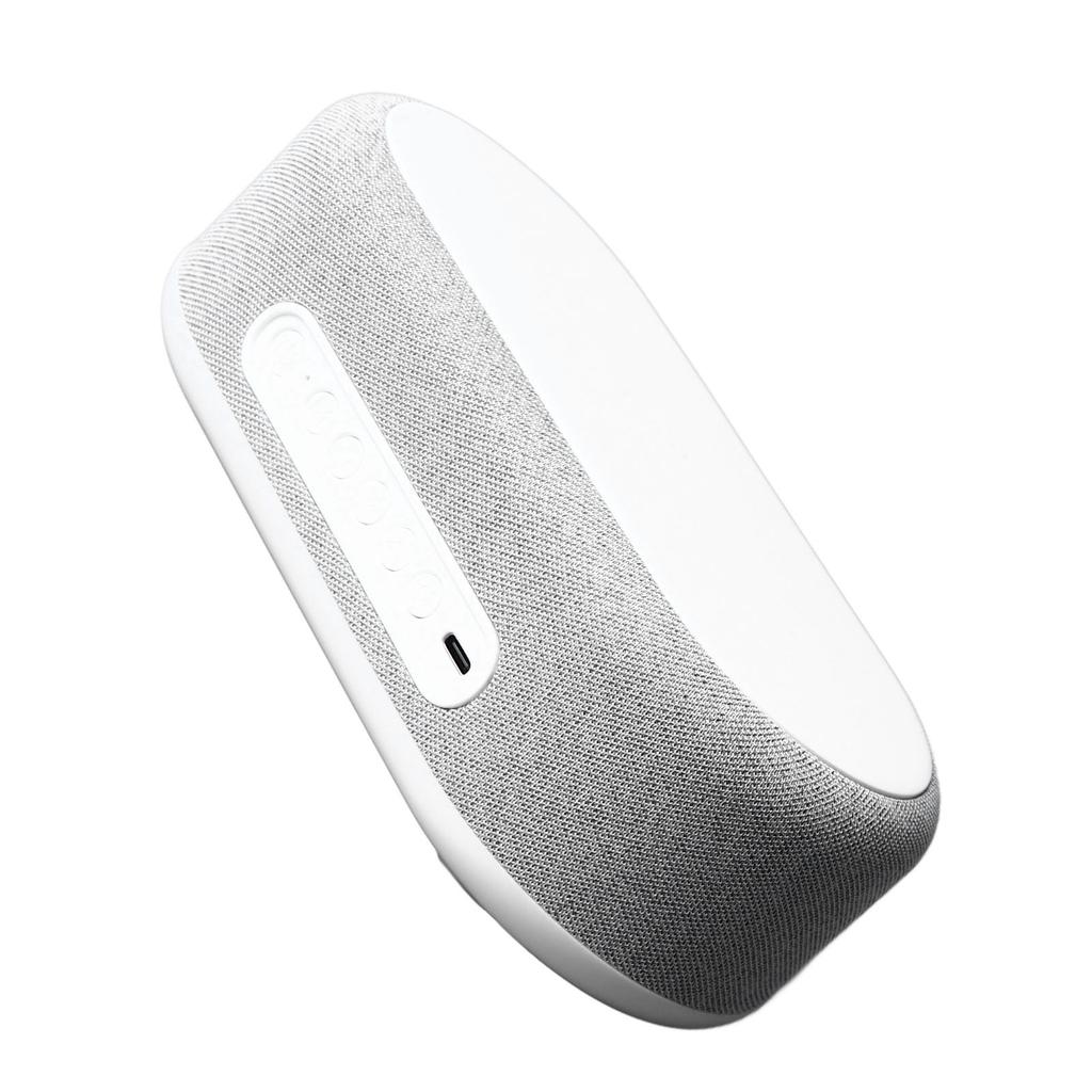 4 in 1 Wecker mit kabellosem Laden und Nachtlicht Tragbarer Multifunktions-Tischwecker