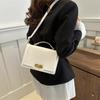 Chic 2023 Fashion Handbag For Women Stylish Summer Pu Leather Shoulder Bag Trendy Black Purse
