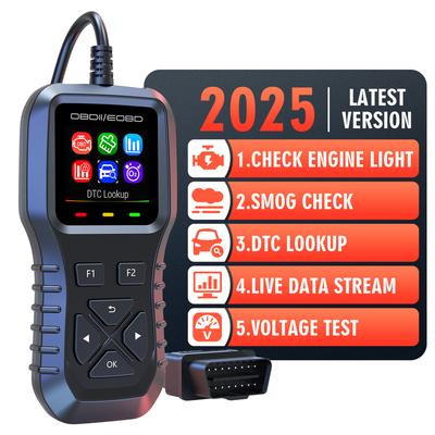 K1 OBD2 Tarayıcı Motor Arıza Kodu Okuyucu Araç Tanılama Aracı Kod Okuma Silme Veri Akışı Renkli Ekran Göstergeli