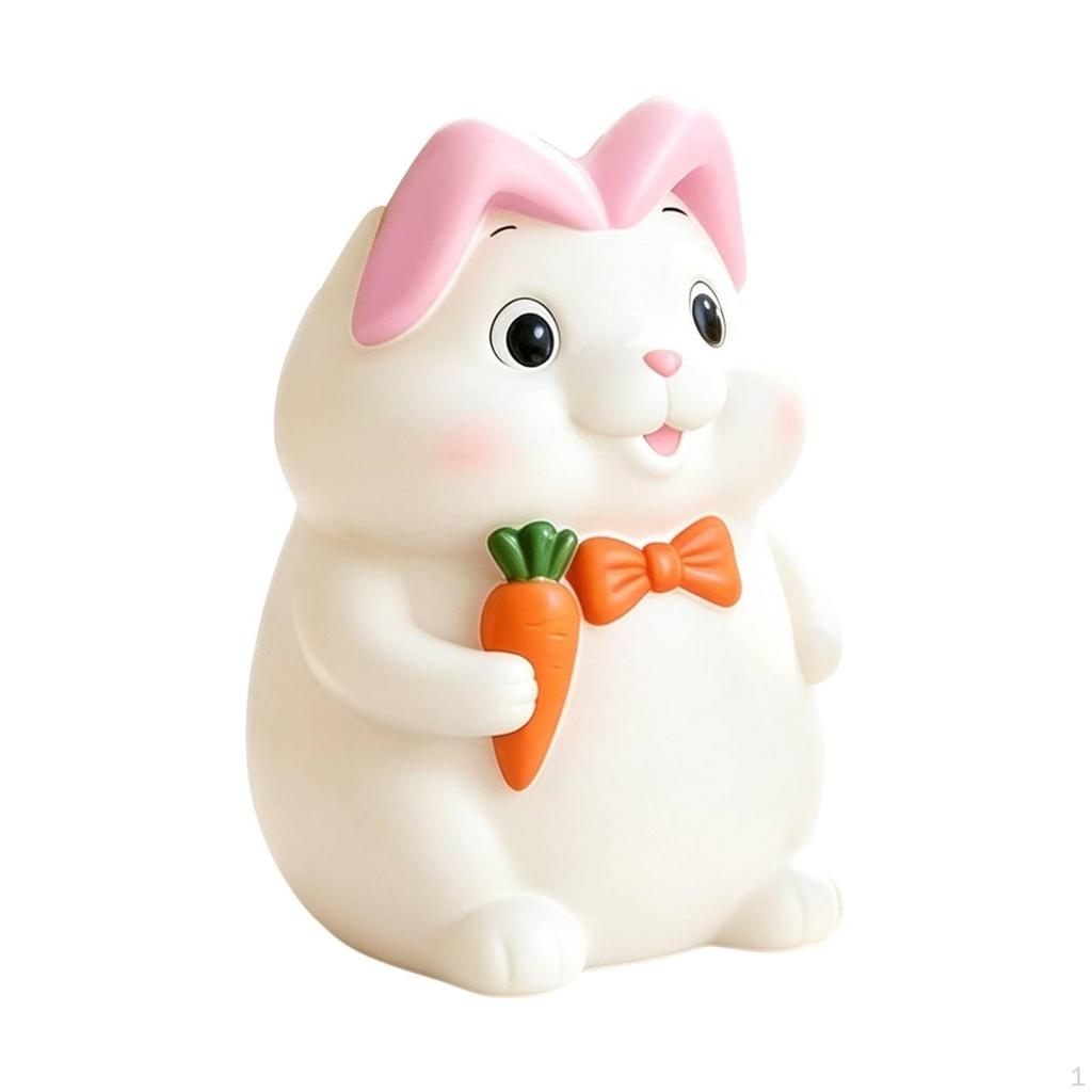 Hare Planter Charming Tabletop Flower Pot for Windowsill, Office, Balcony