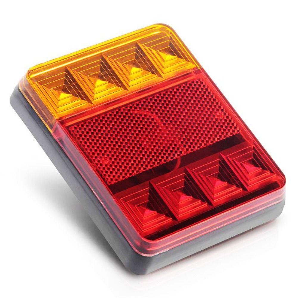 2Pcs 12/24V Stop Indicator Lamp Side Light Turn Signal Indicator Rear Tail Lights Lamps  Lorry Truck