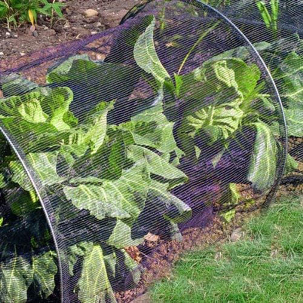 Garden Greenhouse Black Mesh Cover Crop Protection Weather Resistant Plant Cover Micromesh Material Temperature Maintenance