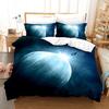 3D Cosmic Starry Sky Theme Printing Home Bedding Set Quilt Cover Pillowcase Bed Sheet/double Bed Full Size Bedding Home Decoration