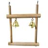 1/8PCS Set Combination Parrot Bird Toys Wood Articles Bite Pet Bird Toys For Parrot Training Bird Toy Swing Ball Bell Standing