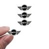 Für Bmw Mini 3D Aluminiumlegierung Auto Lautsprecher Audio Aufkleber Abzeichen Emblem Dekoration Zubehör Für MINI COOPER R56 R55 R60 R61 Cou
