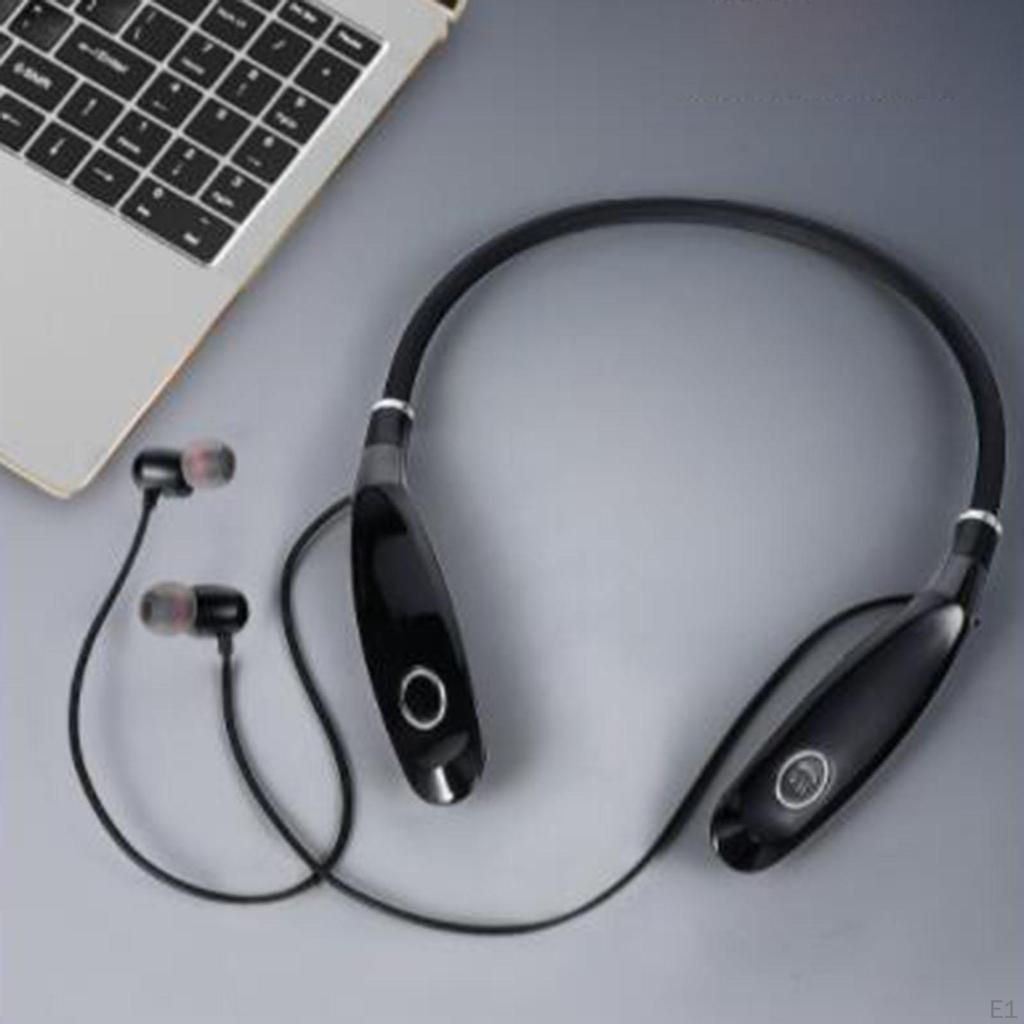 Bluetooth 5.0 Neckband Headset Workout Waterproof Playback