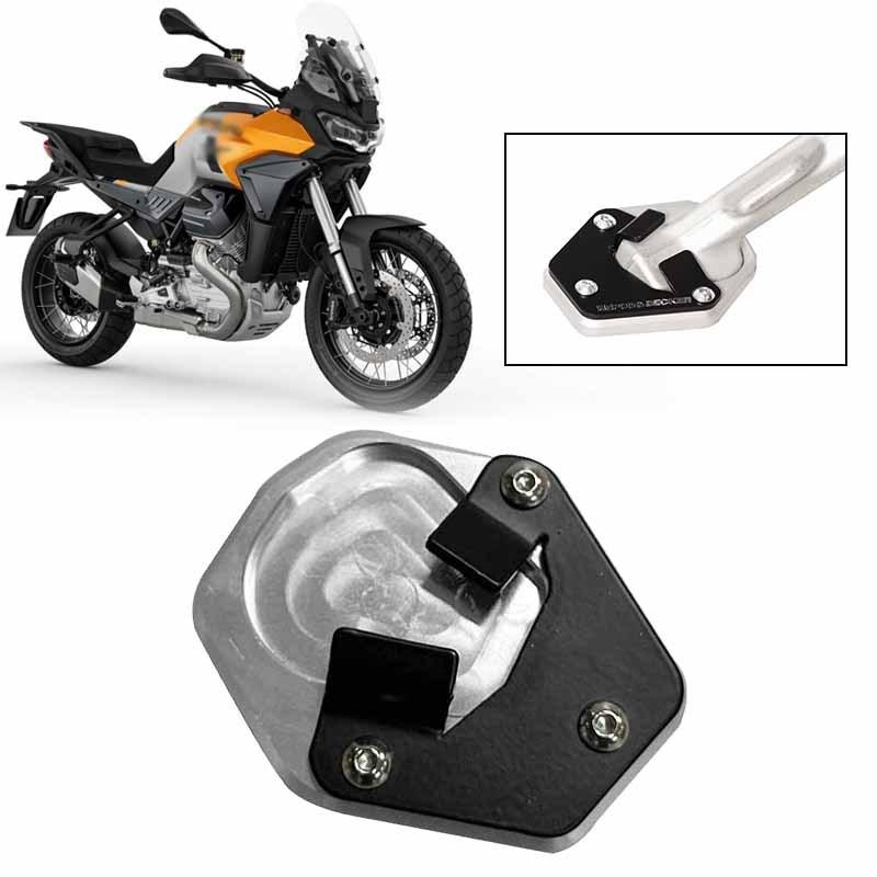 For Stelvio 2024 2025-Motorcycle Accessorie Kickstand Enlarge Side Stand Extension Support Pad