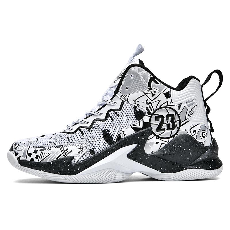 Scarpe da Basket Professionali da Uomo Atletiche Ammortizzate da Allenamento Scarpe Sportive Sneaker di Alta Qualità Unisex Stivali da Basket da Strada