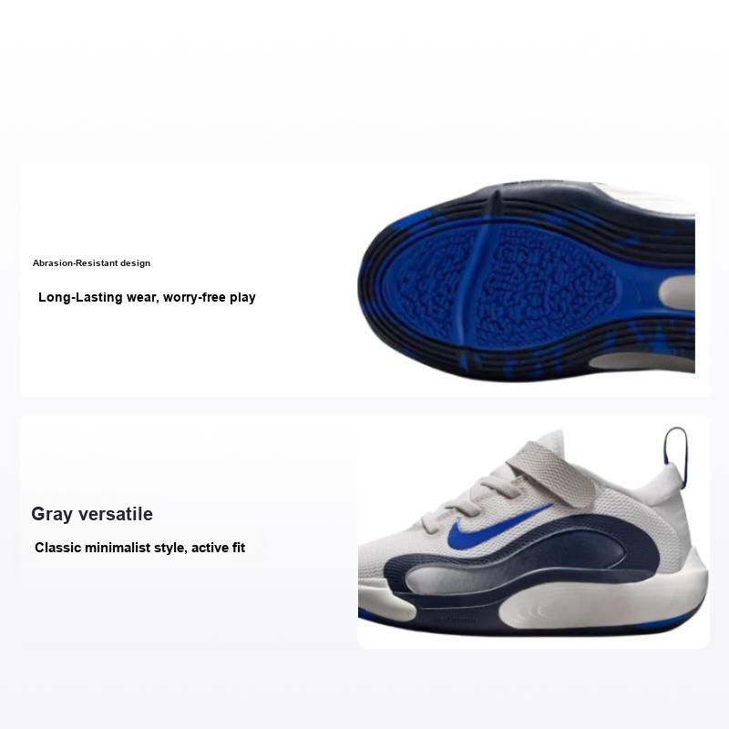 Nike IsoFly PS Vast Grey Midnight Navy Kids Sneakers Hyper-Royal FQ7670-006 26