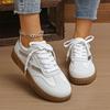 Fashion Fashion Mix Color Platform Sneakers Women Spring Autumn New Lace-Up Plus Size Flats Woman Comfortable Non Slip Sport Shoes Mujer