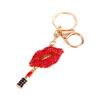 Sexy Lipsticking Lip-Key Chain RhinestOne Crystal Purse  CharmDecoration