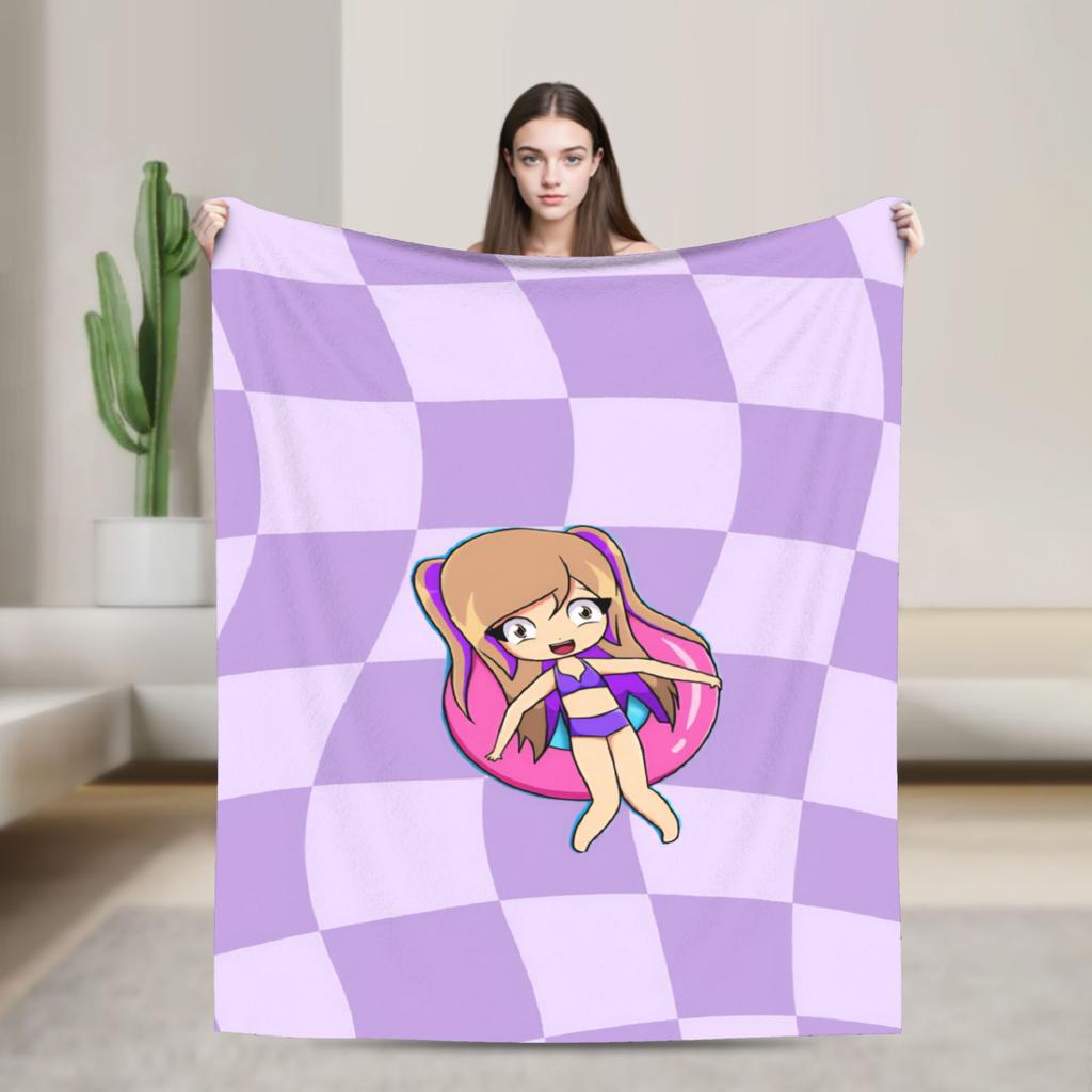 Dense Real Mix Collage Lyna Vallejos Blanket Ultra-Soft Flannel Relax Present Throw Blankets Plush Thin Quilt