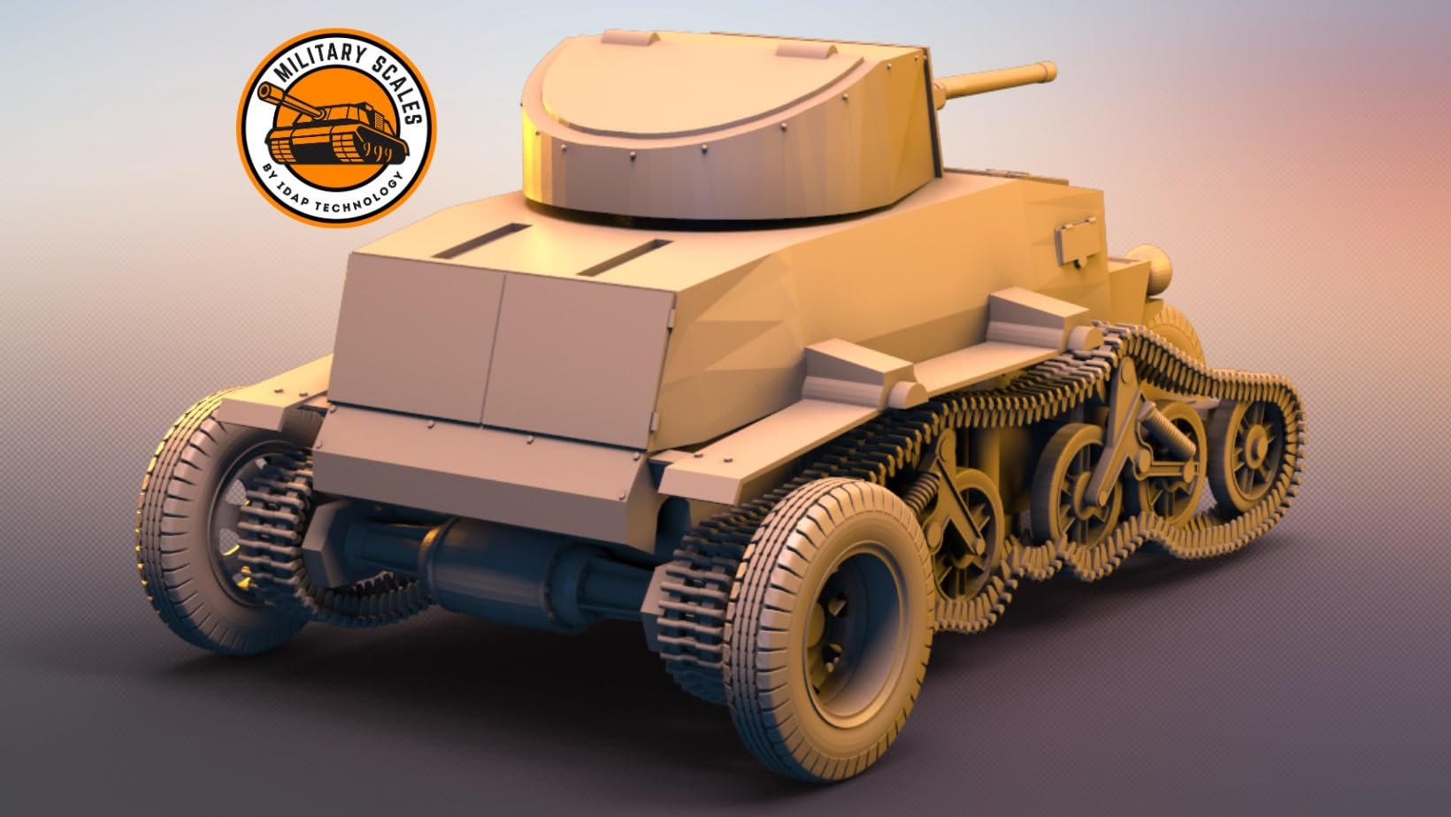

IDAP Technology New Zealand Schofield Tank Resin Kit PD72226 1/72 (танк)