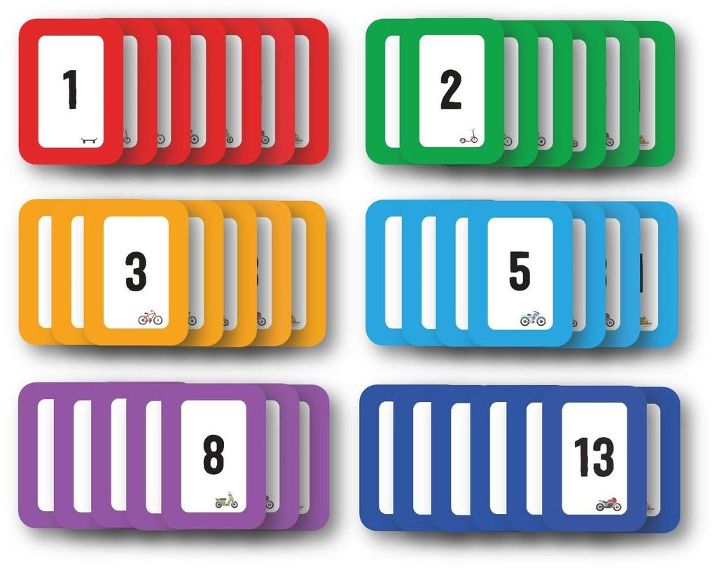 Çevik Tahmin Pokeri Planlama ve Tahmin için Fibonacci Dizisi Kartları 6 oyuncu seti - -