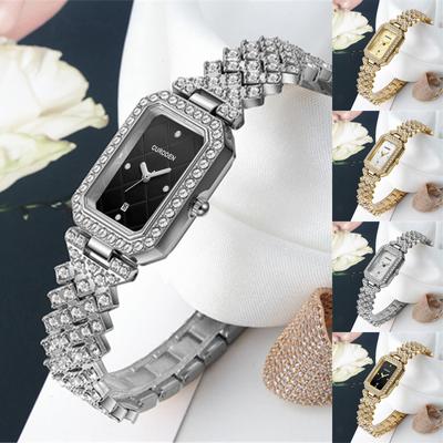 Superb Women Casual Stainless Steel Band Strap Watch Analog Wrist