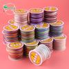 Boting 30m Multicolor Jade Thread: 5-Color DIY Gradient Jewelry & Braiding Cord