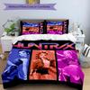 3pcs Kpop Hunter11 Pattern Bedding Set Duvet Cover Set Includes Duvet Cover &pillowcases, Perfect All Season Bedroom Decoration & Gift