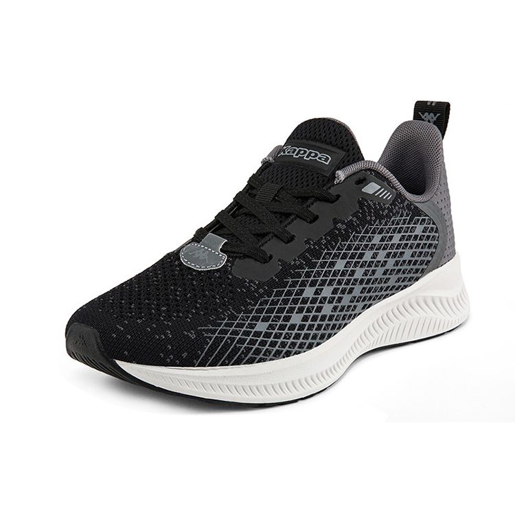 Kappa Lightweight Breathable Sports Slip-Resistant Low-Top Casual Shoes Unisex sneakers Black K0BY5MQ72-990