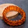 Natural Baltic Amber Gemstone Handmade Cuff Adjustable ETC-9781