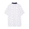 Puma Golf Series Moisture-Wicking Versatile Quick-Dry Short Sleeve Polo Shirt Men tops White Deep-Red 533859-01