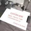 Luxury Nordic Flannel Carpets for Living Room Sofa Beside Texture Decoration Bedroom Rug Large Size Non-slip Washable Lounge Mat
