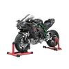 Diecast Spray 1/6 Kawasaki H2R Alloy Racing Motorcycle Model Sound and Light Bootable Motorbike Toy Birthday Gift for Boyfriend