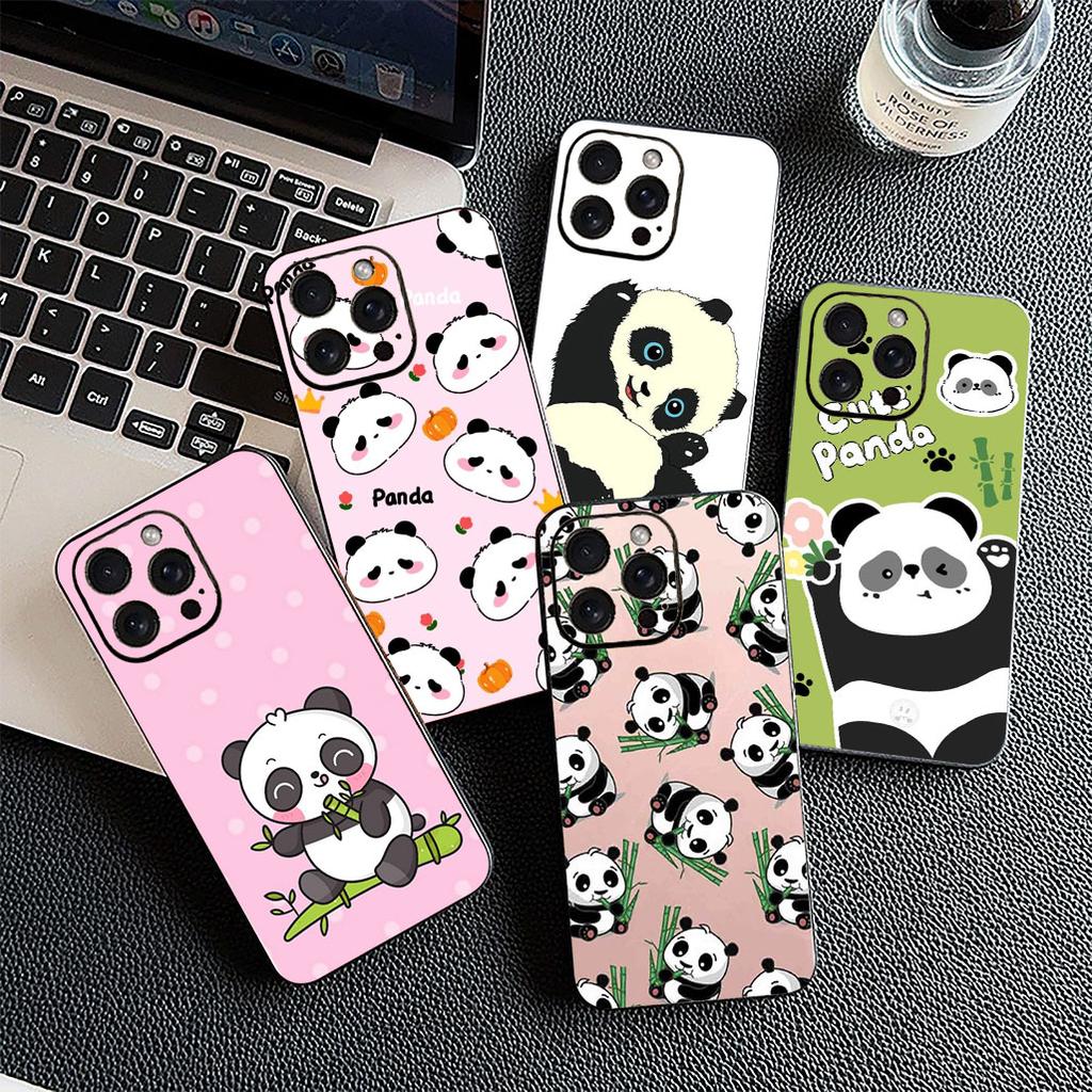 Schutzhülle für Xiaomi Redmi Note 12 11 10 A3 Pro 10A 10C 12C Note12 5G 4G Hülle Handyhülle Niedlicher Panda Cartoon
