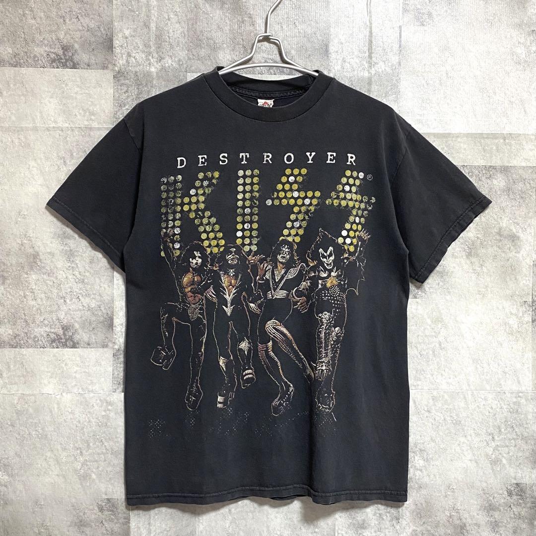 

[USED] MEXICO made KISS T-shirt ALSTYLE 2 tag band T-shirt