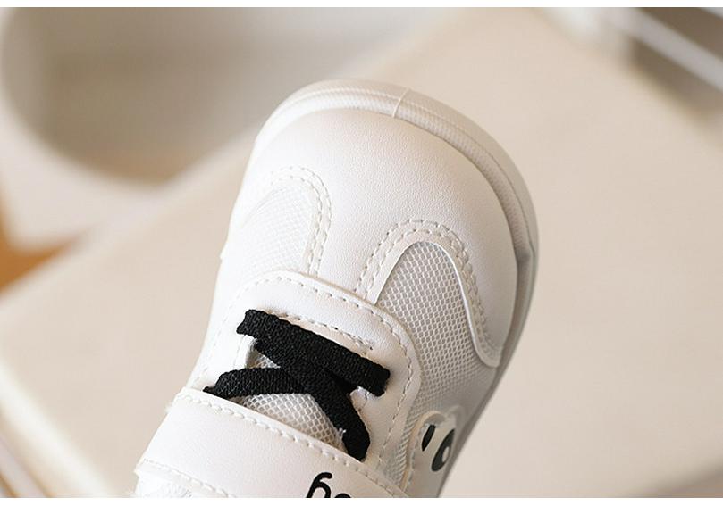 2026 Spring/Autumn Panda Mesh Toddler Shoes for Boys - Indoor Kindergarten Walking Shoes