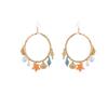 Tassel Starfish Dangle Earrings Bead Drop Earrings Fashion Jewelry Irregular Earrings  Party