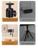 Universal No-Drill Projector Stand: Floor, Desktop, Sofa, or Wall-Mounted, Compatible with XGIMI, Dangbei, JMGO.