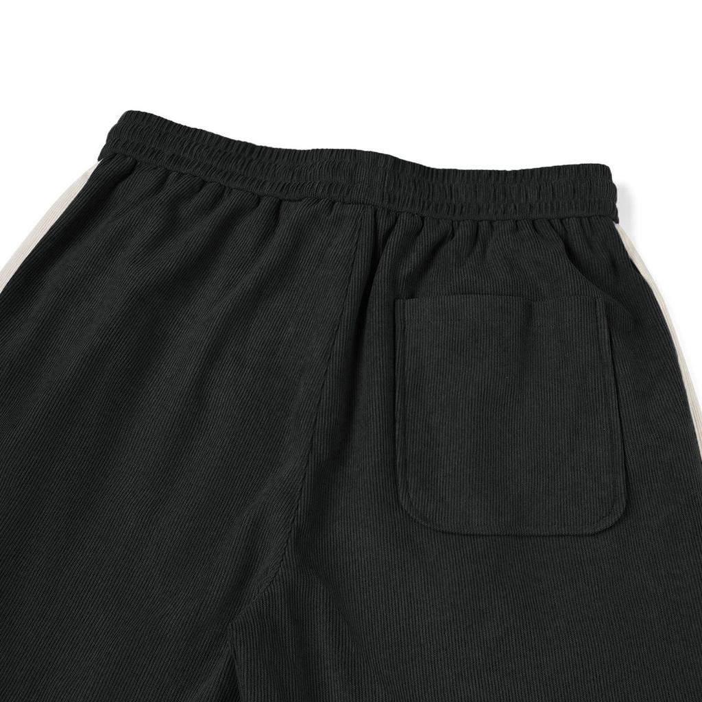 Men's Colorblock Striped Corduroy Trousers Men's Casual Fashion Trousers