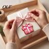 Decorative Wood Shapes for Christmas 12/24/36Pcs Pink Gingerbread Wooden Ornaments, Xmas Tree Hanging Decorations, Lightweight Decorations Festive