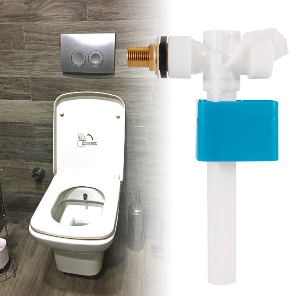 Brandneues Pro Seiteneinlassventil UK 1/2 Zoll für Spülkasten - Messingschaft(Kunststoff)