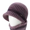 Hat Female Season Mom Grandma Rabbit Hair Thermal Basin Hat Fleece Thickened Old Lady Wool Hat