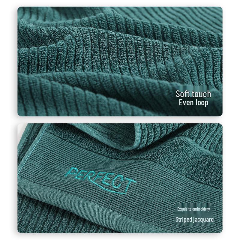 Antibacterial Pure Cotton Bath Towel 50x100cm - Absorbent, Soft, Adult Size