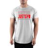 Muscleguys Laufshirts Herren Sommer Baumwolle Slim Fit Fitnesshemden Fitnessstudio Kleidung Sportoberteile für Mann Lässiges Rundhals Kurzarm T-Shirt