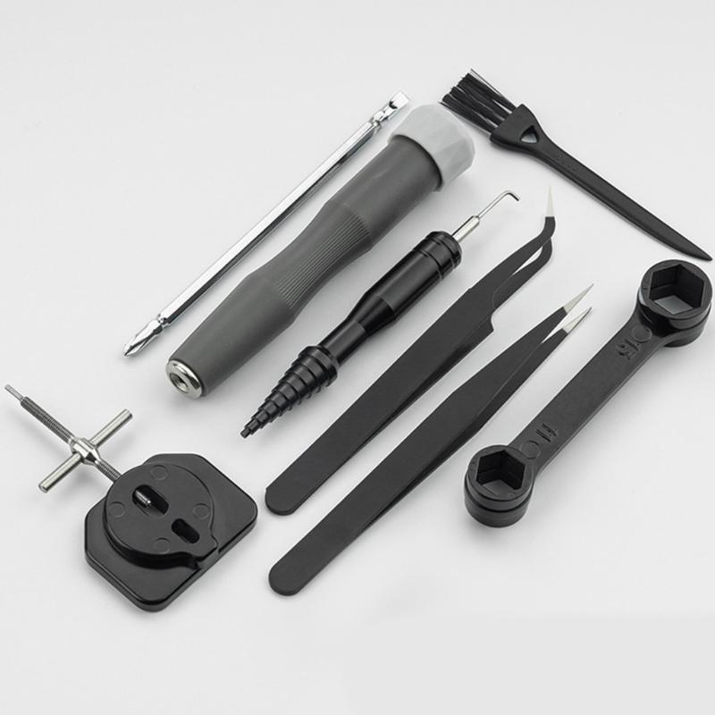 Durability Fishing Reel Repair Tool Set For Maintenance Adjustments With Rusts Resistant Stainless Steel Construction