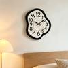 Acryl-Wanduhr Stille Uhr zum Aufhängen mit arabischen Ziffern für Wohnzimmer Schlafzimmer