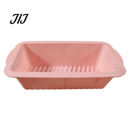 Rectangular Pound Cake Tin Silicone Toast Pan, Non-stick Multifunctional Baking Mold, Heat Resistant Loaf Pan Food Grade for Oven Microwave
